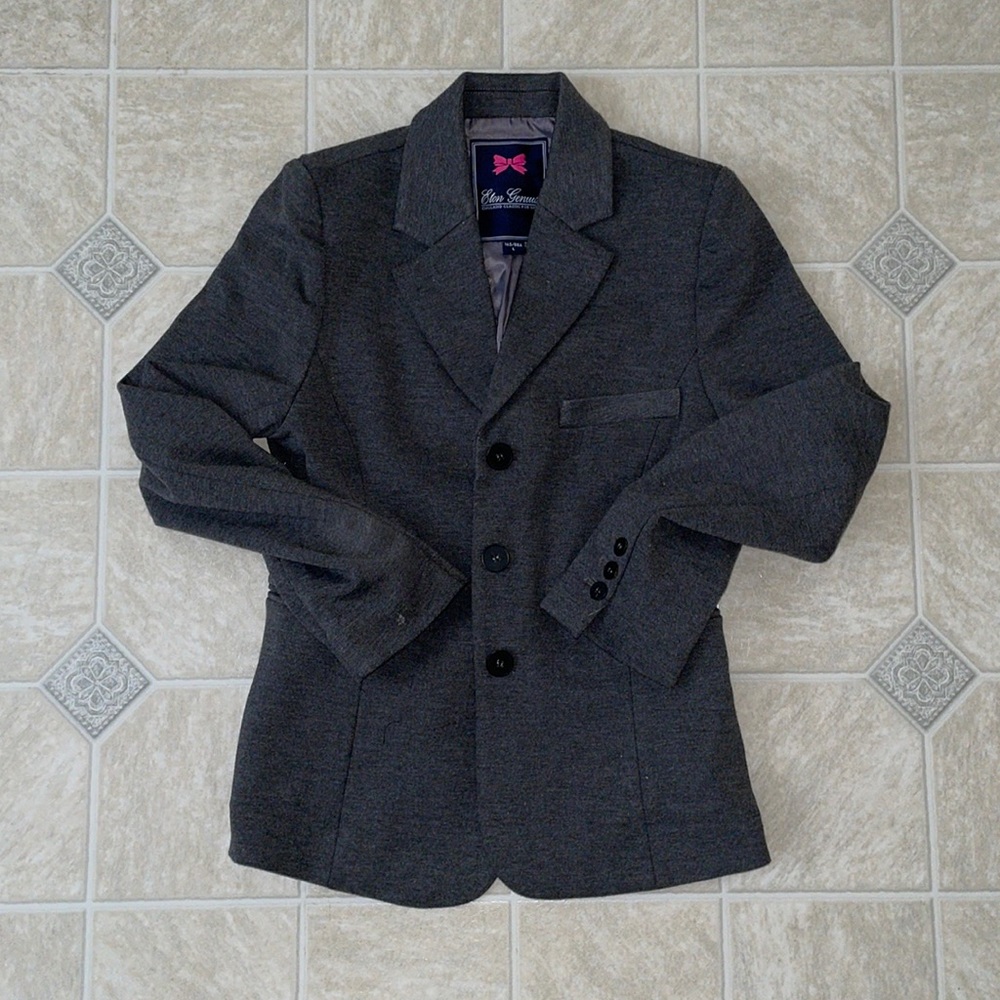 Grey girls coat